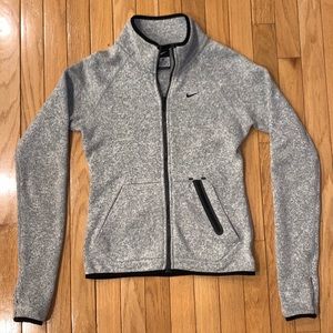 Nike Zip-Up Hoodie (Gray)